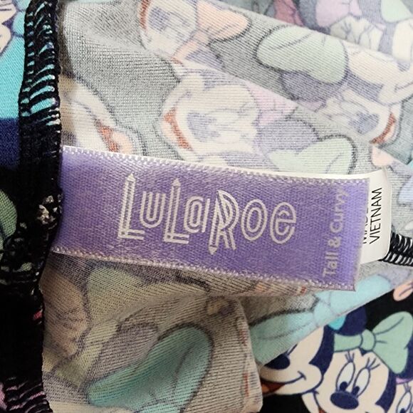 LuLaRoe Leggings Minnie Mouse Tall‎ and Curvy - Picture 5 of 10